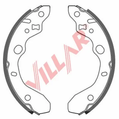Brake Shoe Set (629.0882)