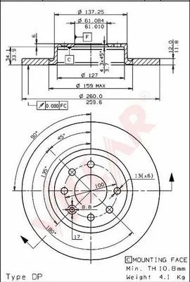 Brake Disc (628.1622)