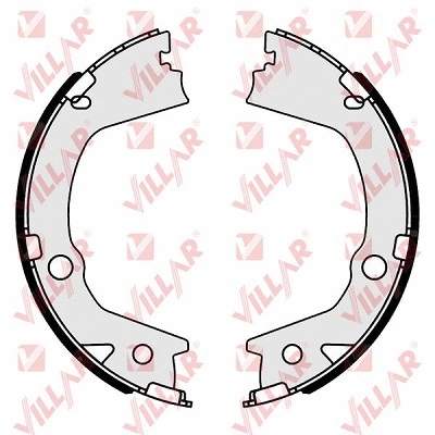 Brake Shoe Set, parking brake (629.0365)