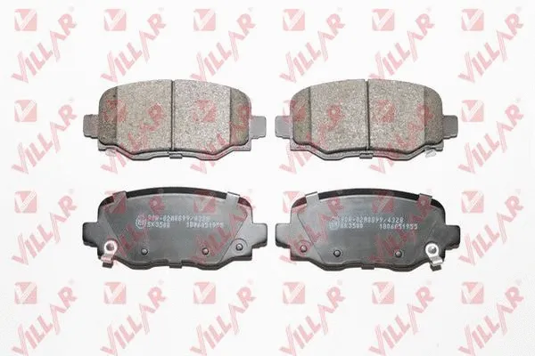 Brake Pad Set, disc brake (626.1955)