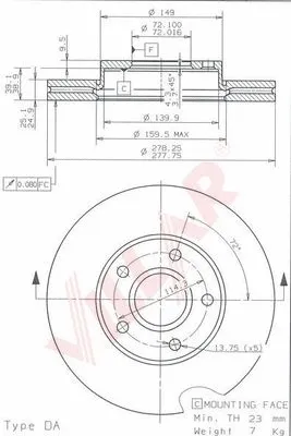Brake Disc (628.1832)