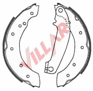 Brake Shoe Set (629.0642)