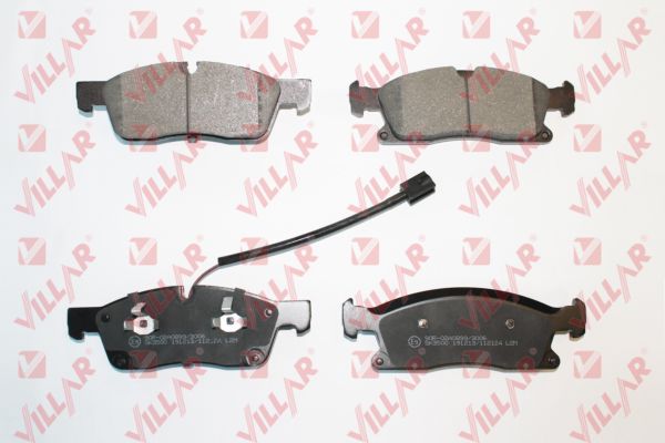 Brake Pad Set, disc brake (626.2124)