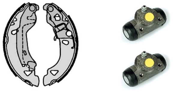 Brake Shoe Set (608.7978)