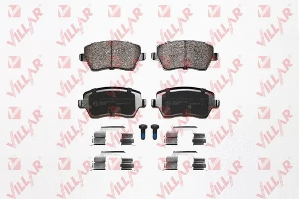 Brake Pad Set, disc brake (626.0867K)