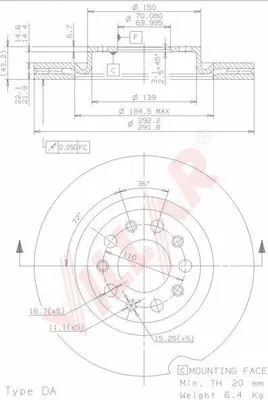 Brake Disc (628.2010)
