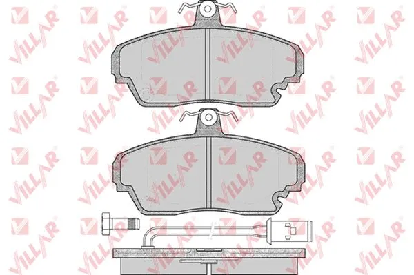 Brake Pad Set, disc brake (626.0340)