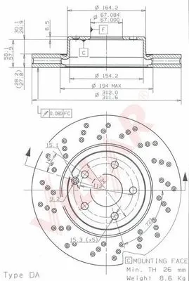 Brake Disc (628.1893)