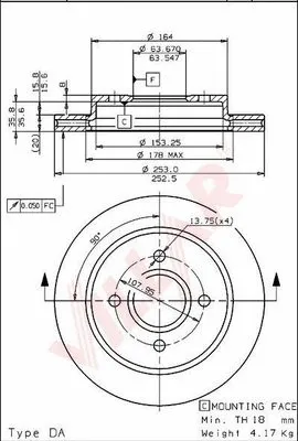 Brake Disc (628.1534)