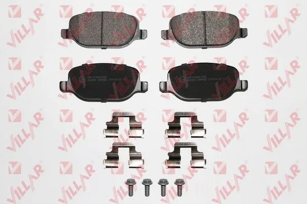 Brake Pad Set, disc brake (626.0855K)