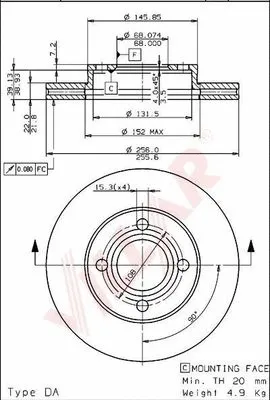 Brake Disc (628.1775)