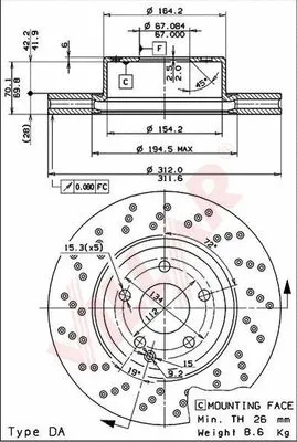 Brake Disc (628.1334)