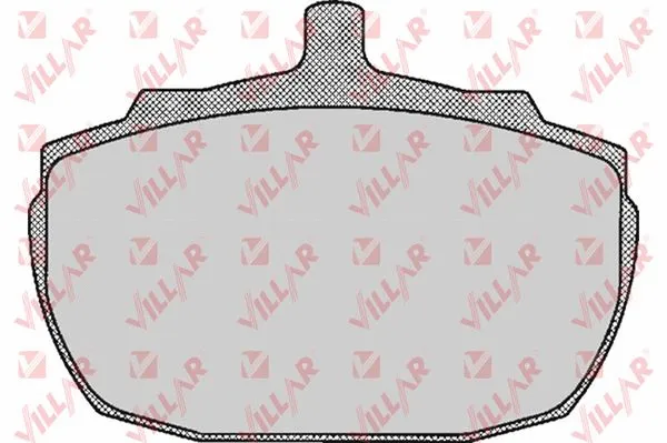 Brake Pad Set, disc brake (626.0321)