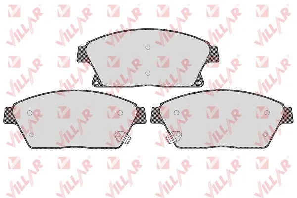 Brake Pad Set, disc brake (626.1562)