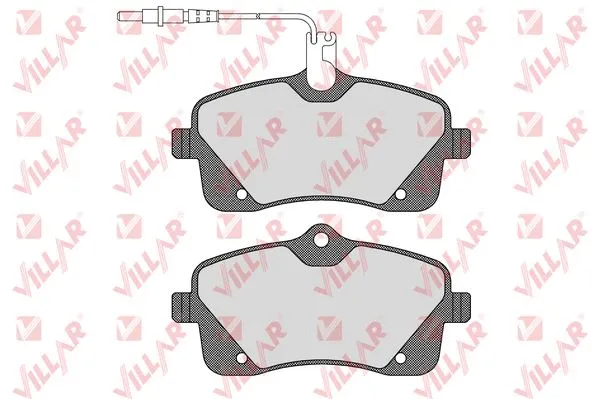 Brake Pad Set, disc brake (626.1601)