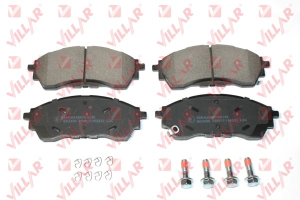 Brake Pad Set, disc brake (626.2233)