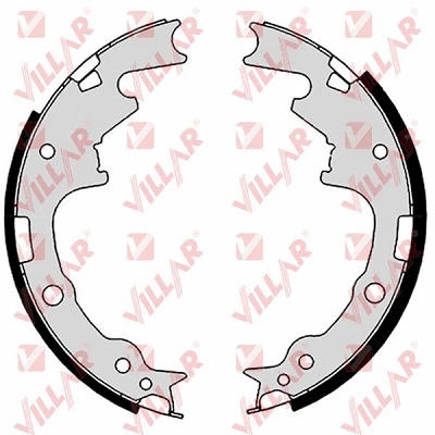 Brake Shoe Set (629.0840)