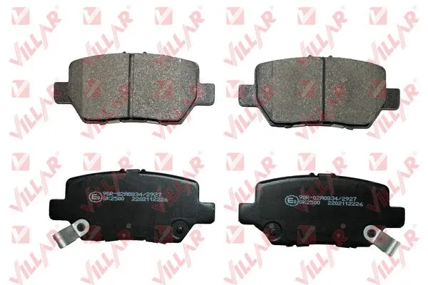 Brake Pad Set, disc brake (626.2226)