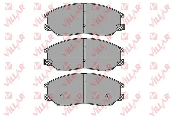 Brake Pad Set, disc brake (626.1448)