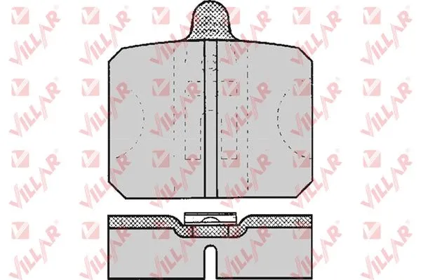 Brake Pad Set, disc brake (626.0170)