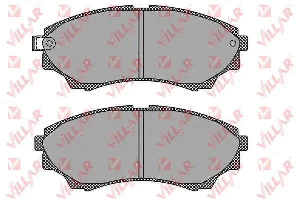 Brake Pad Set, disc brake (626.1499)