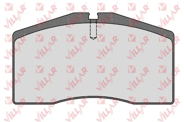Brake Pad Set, disc brake (626.1585)