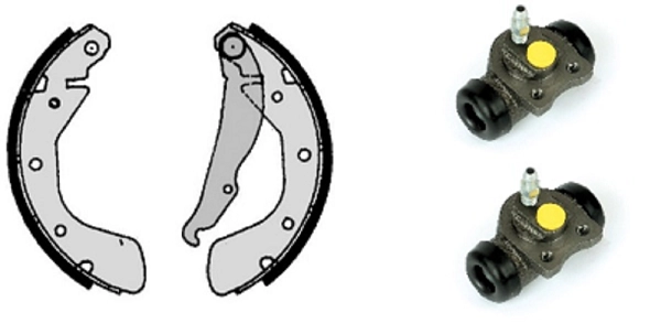 Brake Shoe Set (608.7922)