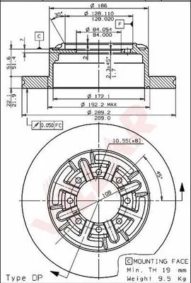 Brake Disc (628.1503)