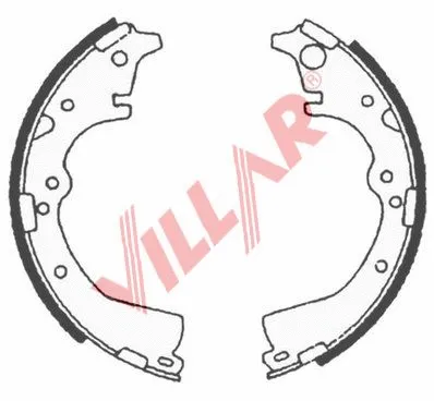 Brake Shoe Set (629.0713)