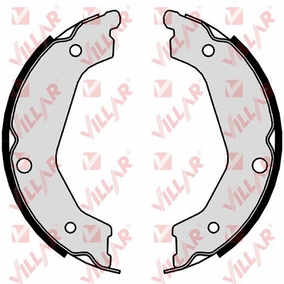 Brake Shoe Set, parking brake (629.0264)