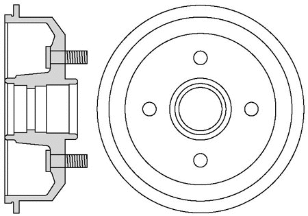 Brake Drum (VBD637)