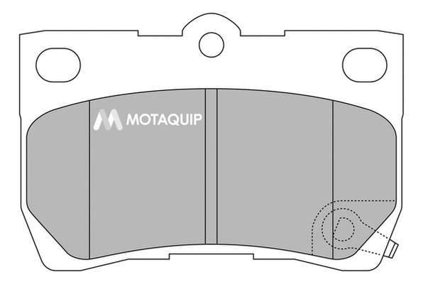 Brake Pad Set, disc brake (LVXL1361)