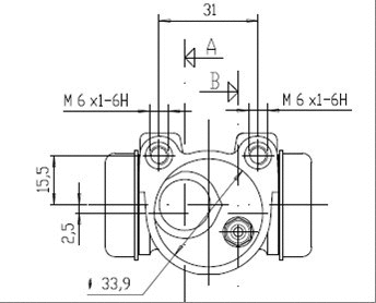 Wheel Brake Cylinder (VWC547)