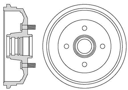 Brake Drum (VBD672)