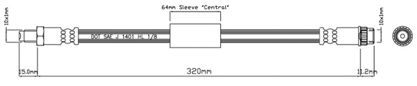Brake Hose (VBJ563)