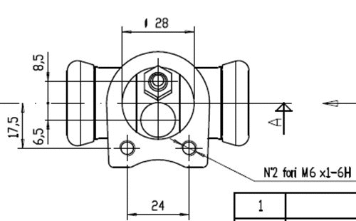 Wheel Brake Cylinder (VWC517)