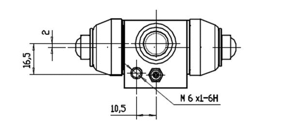 Wheel Brake Cylinder (VWC821)