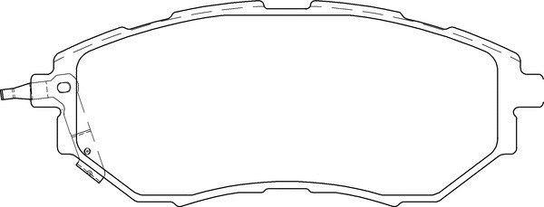 Brake Pad Set, disc brake (LVXL1647)