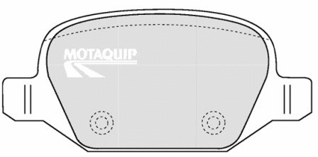 Brake Pad Set, disc brake (LVXL1164)