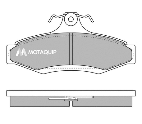 Brake Pad Set, disc brake (LVXL545)