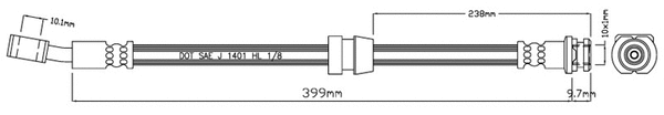 Brake Hose (VBJ503)