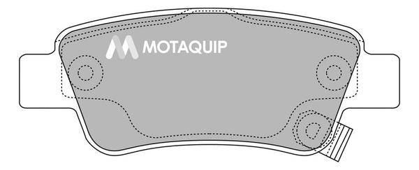 Brake Pad Set, disc brake (LVXL1399)