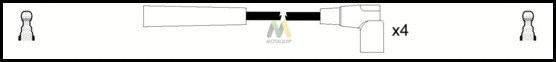 Ignition Cable Kit (LDRL1295)