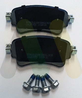 Brake Pad Set, disc brake (LVXL1875)