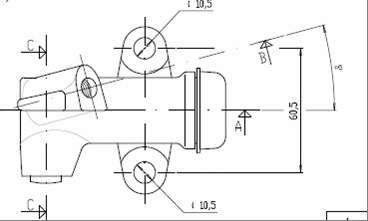Slave Cylinder, clutch (VSC107)