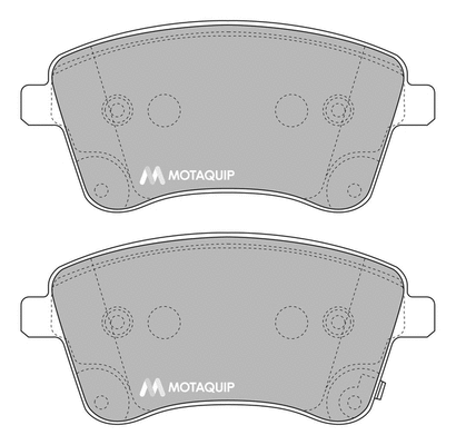 Brake Pad Set, disc brake (LVXL1679)