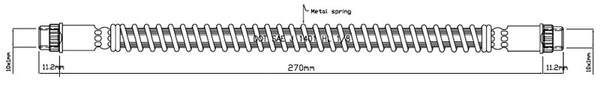 Brake Hose (VBJ107)