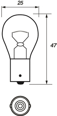 Bulb, stop/tail light (VBU241)