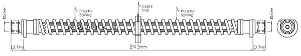 Brake Hose (VBJ313)