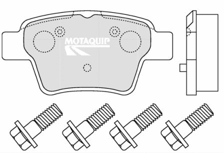 Brake Pad Set, disc brake (LVXL1266)
